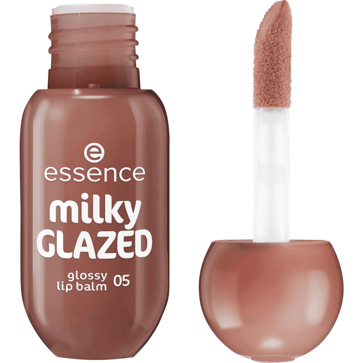 essence Gloss Milky Glazed Glossy 05 Latte-Tude, 4 ml — منتج ألماني أصلي في المغرب