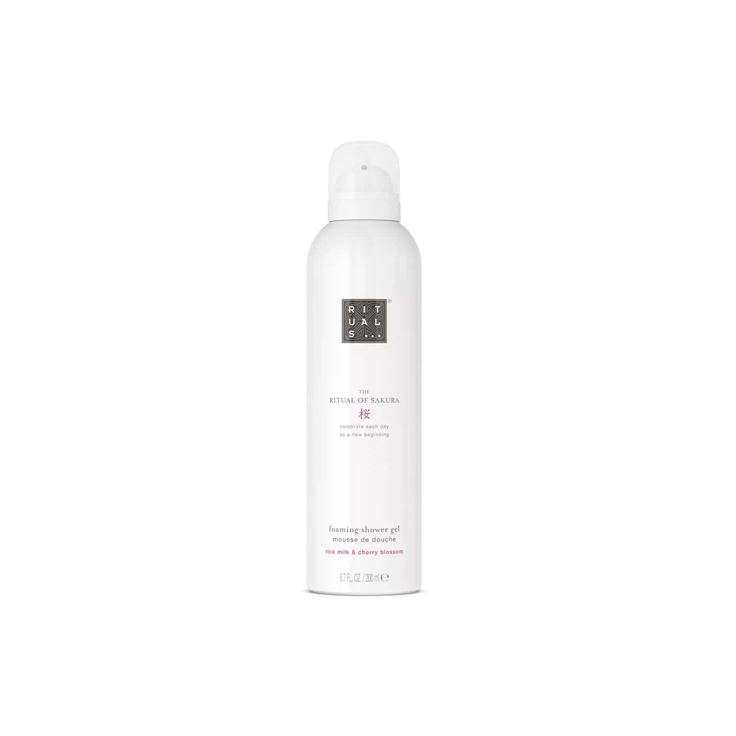 Rituals The Ritual of Sakura Foaming Shower Gel 200 ml — produit allemand authentique au Maroc