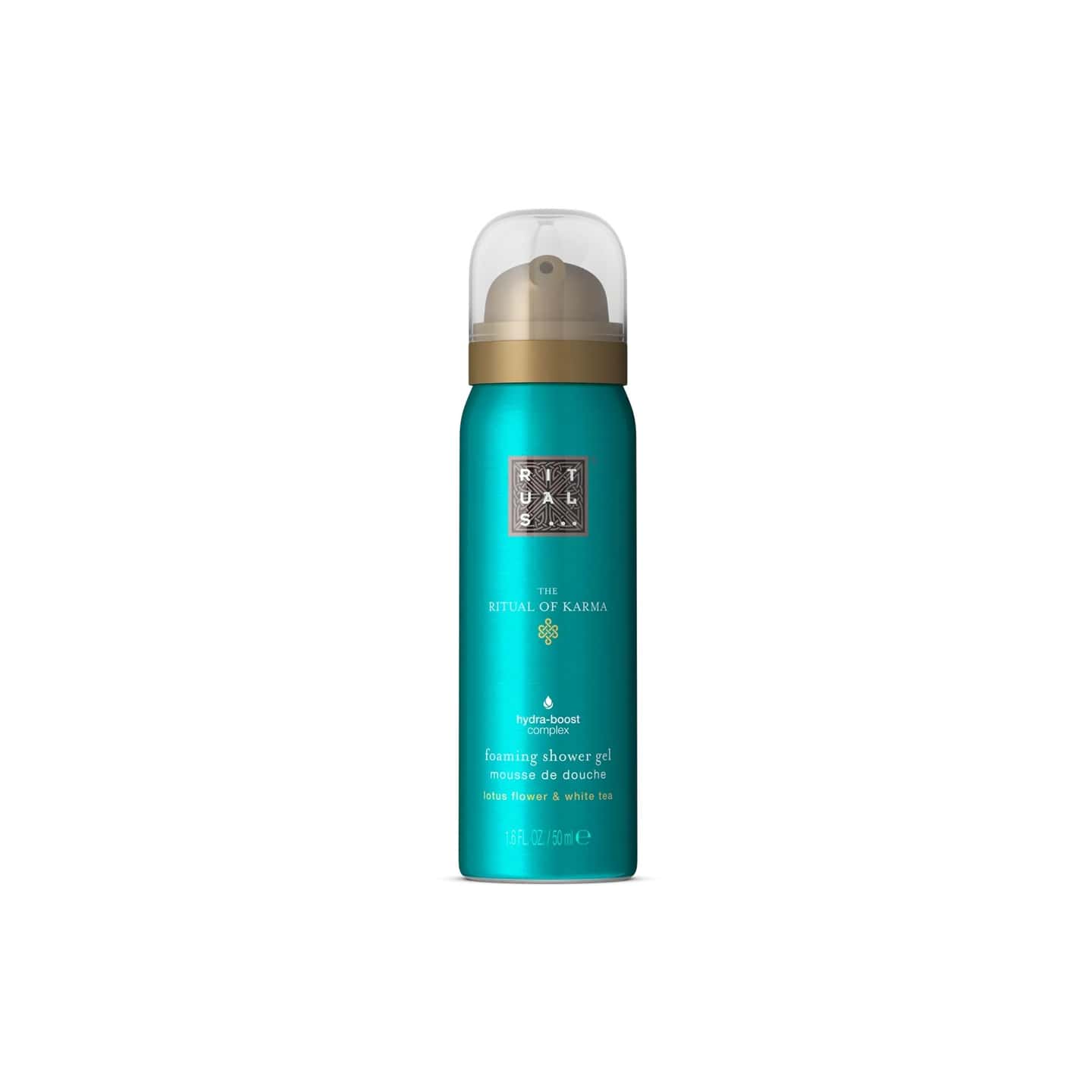 Rituals The Ritual of Karma Travel - Foaming Shower Gel 50 ml — produit allemand authentique au Maroc