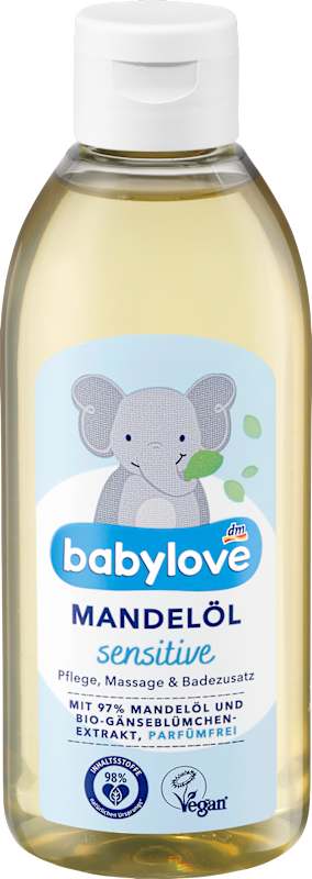 Babylove Huile d'Amande Sensitive (250ml)