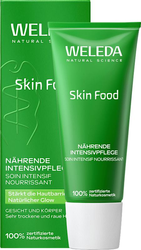 Weleda Crème intensive Skin Food visage & corps, 75 ml — produit allemand authentique au Maroc