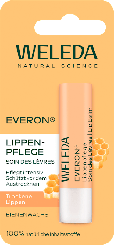Weleda Soin des lèvres Everon, 4,8 g — produit allemand authentique au Maroc