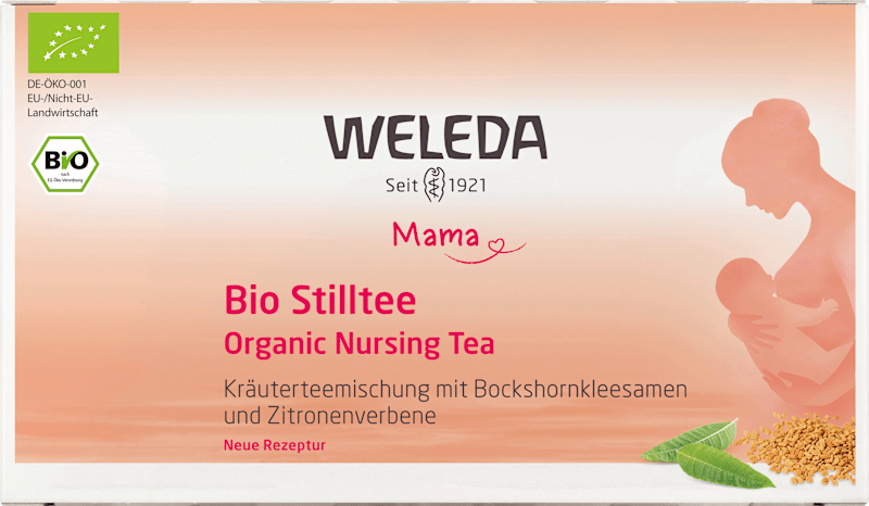 Weleda Stilltee Bockshornkleesamen & Zitronenverbene (20 Beutel), 40 g — produit allemand authentique au Maroc