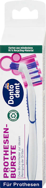 Dontodent Brosse à prothèse dentaire 1 pièce