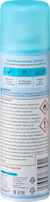 Balea déodorant pour chaussures 200 ml