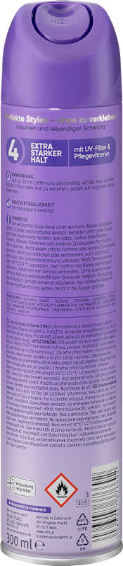 Balea Laque cheveux Volume Effect 300 ml
