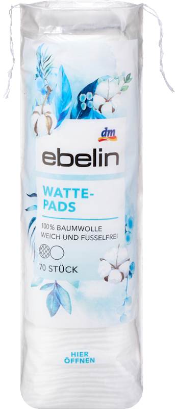 ebelin disques de coton, 70 pièces