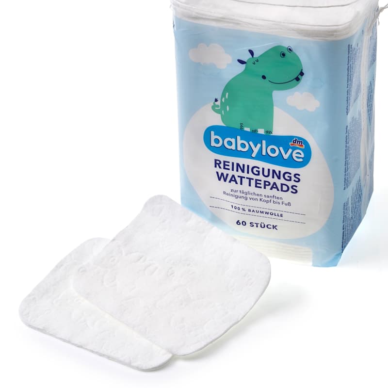 babylove Cotons démaquillants 60 pièces