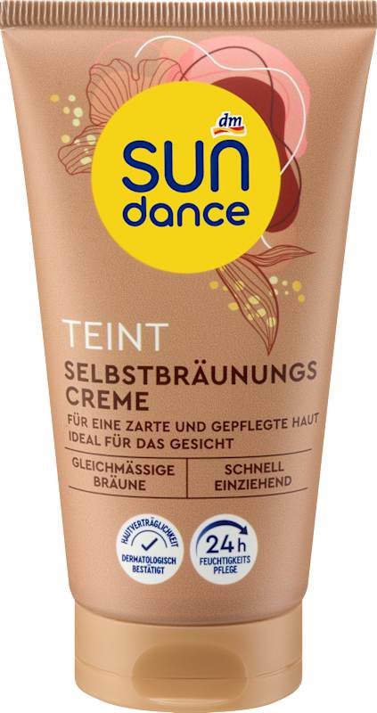 SUNDANCE Crème autobronzante visage TEINT 75 ml