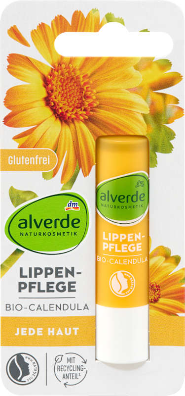 alverde NATURKOSMETIK Soin des lèvres Calendula 4,8 g