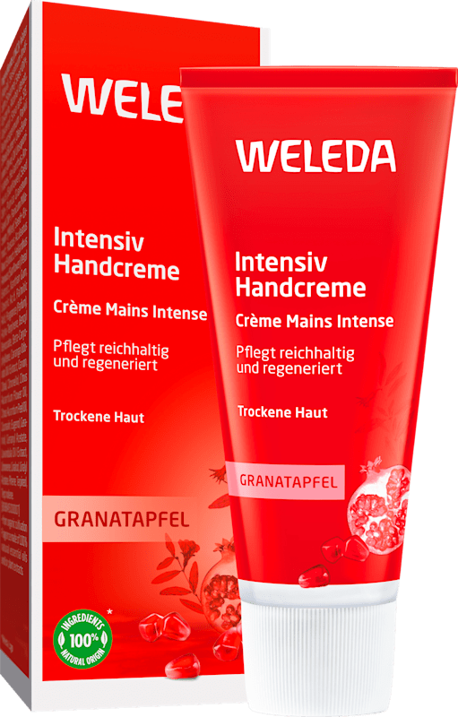 Weleda Crème mains Granatapfel, 50 ml — produit allemand authentique au Maroc