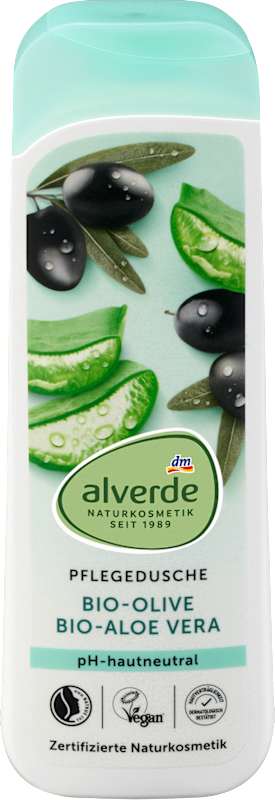 alverde NATURKOSMETIK Gel douche Olive Aloe Vera 250 ml