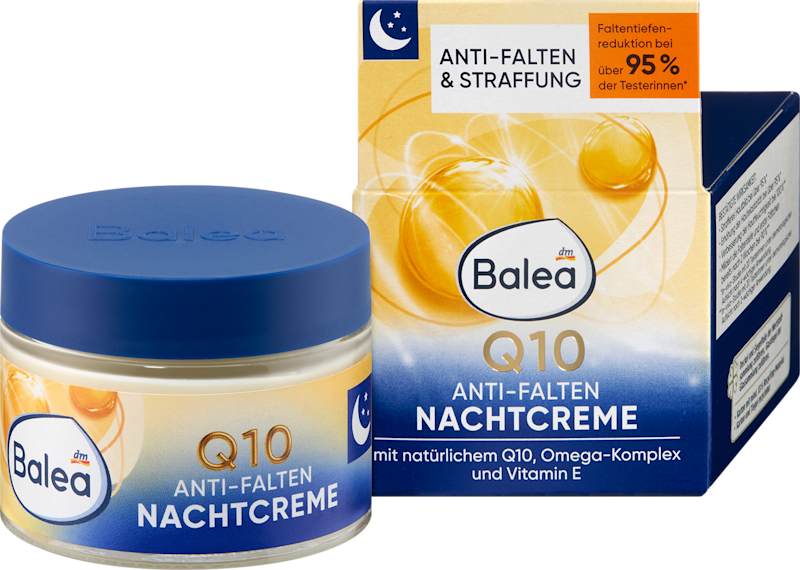 Balea Crème de nuit anti-rides Q10 50 ml
