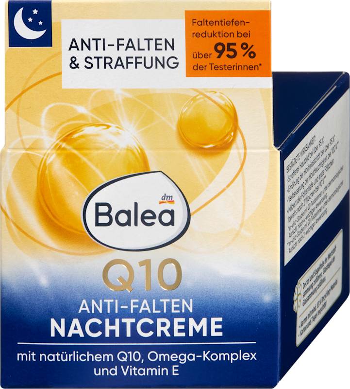 Balea Crème de nuit anti-rides Q10 50 ml