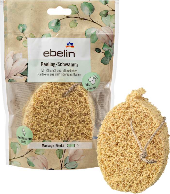 ebelin éponge exfoliante 1 pièce