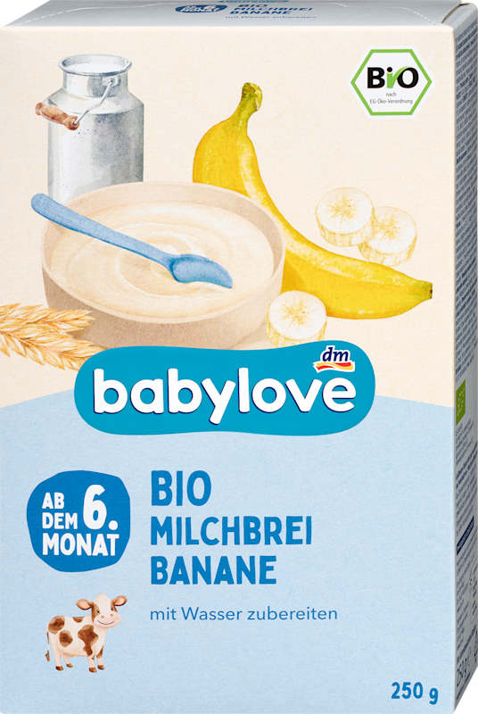 babylove Bouillie lactée semoule banane dès 6 mois 250 g
