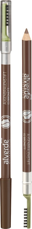alverde NATURKOSMETIK Crayon à sourcils 02 Brun 1,1 g