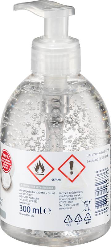 Balea Gel hygiène mains 300 ml