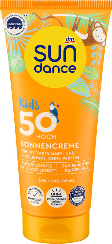 SUNDANCE Crème solaire enfant LSF 50, 100 ml