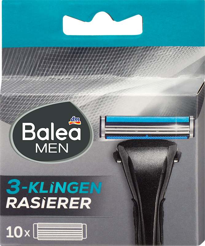 Balea MEN Lames de rasoir 3 lames 10 pièces