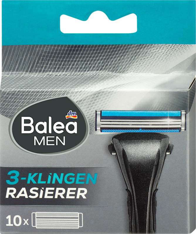 Balea MEN Lames de rasoir 3 lames 10 pièces
