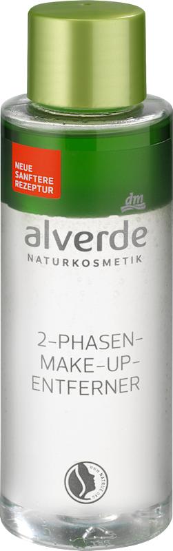 alverde NATURKOSMETIK démaquillant 2 phases 100 ml