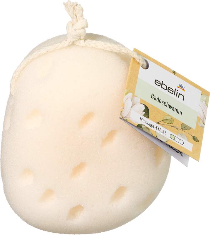 ebelin éponge de bain 1 pièce