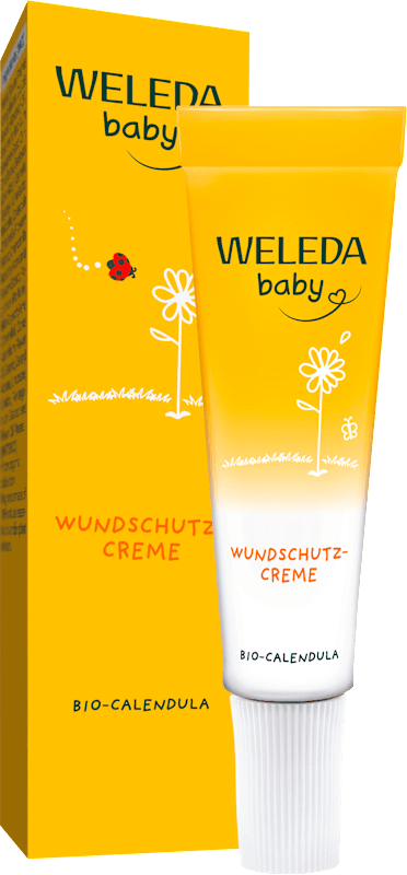 Weleda Babycreme Calendula, Reisegröße, 10 ml — produit allemand authentique au Maroc