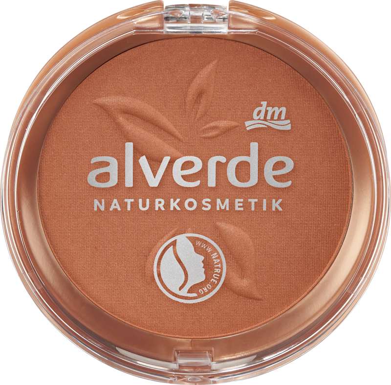 alverde NATURKOSMETIK poudre bronzante matifiante 01 9 g