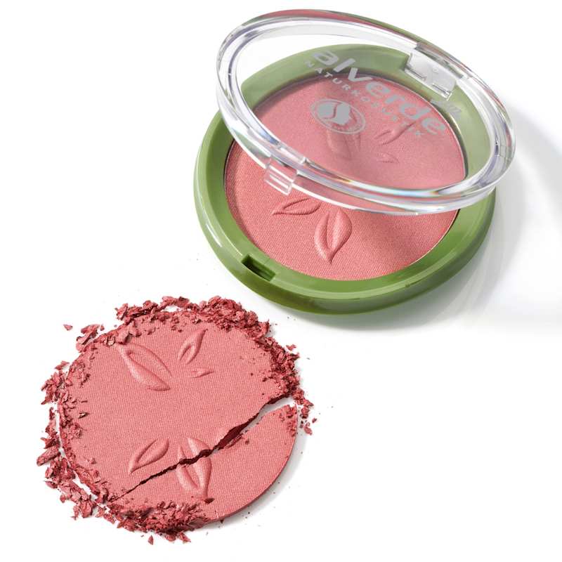 alverde NATURKOSMETIK Blush Holographic 12 Luminous Berry 4 g