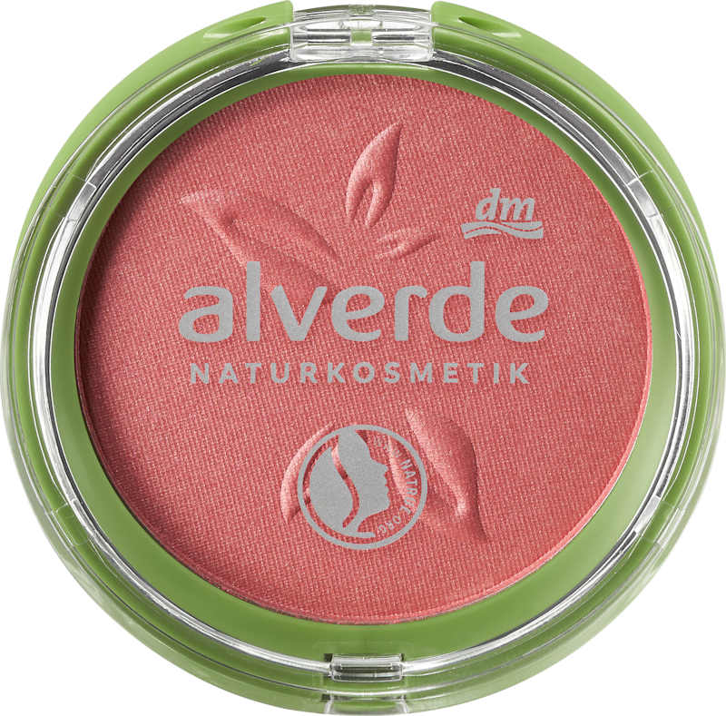 alverde NATURKOSMETIK Blush Holographic 12 Luminous Berry 4 g