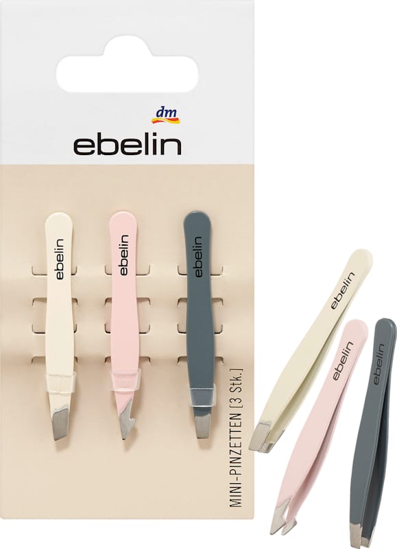 ebelin Set de mini-pinces à épiler
