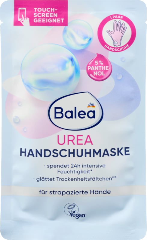 Balea masque gants Urea 1 paire 2 pièces