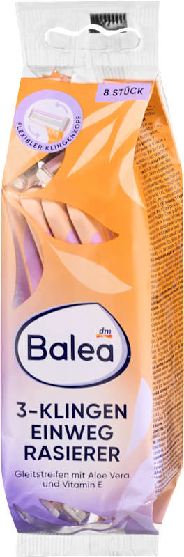 Balea rasoirs jetables 3 lames 8 pièces