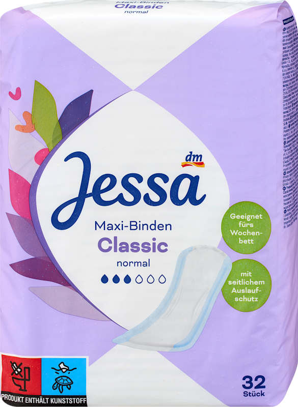 Jessa Serviettes Maxi Classic Normal 32 pc