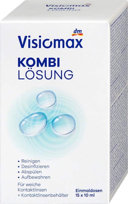 Visiomax solution unidose pour lentilles souples avec étui 15x10 ml