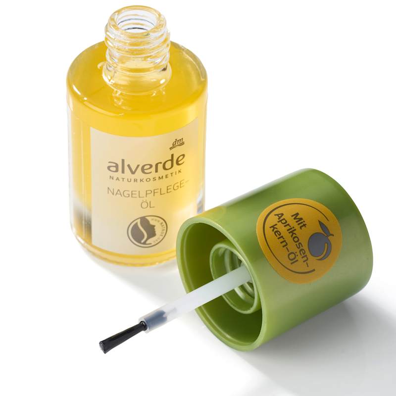 alverde NATURKOSMETIK Huile pour ongles abricot & argousier 10 ml