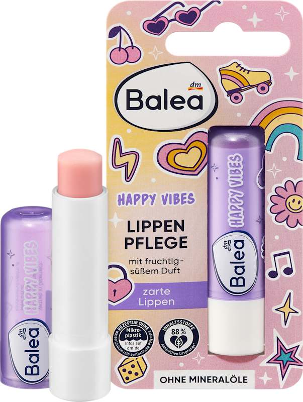 Balea Kids soin des lèvres Happy Vibes 4,8 g