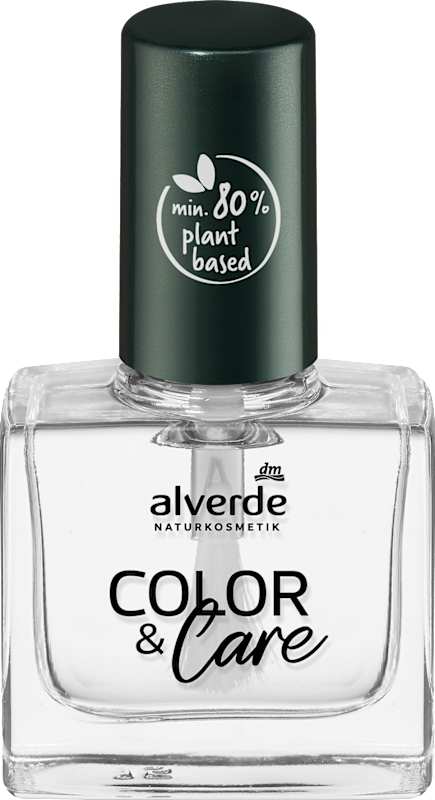 alverde NATURKOSMETIK Top Coat Color & Care 10 All in One, 10 ml