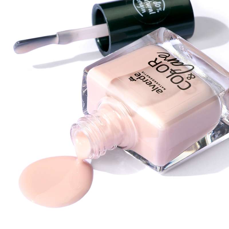 alverde NATURKOSMETIK vernis à ongles Color & Care 30 Bridal Beige 10 ml