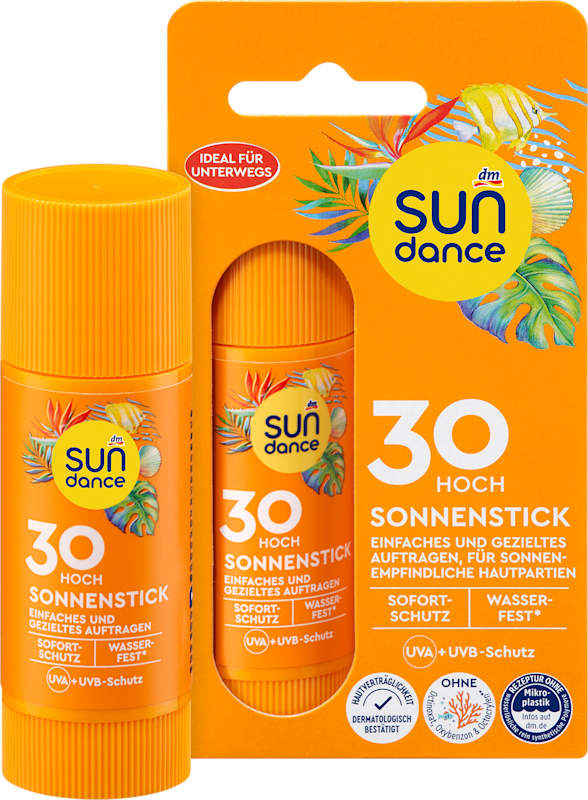 SUNDANCE stick solaire visage & soin des lèvres LSF 30 20 g