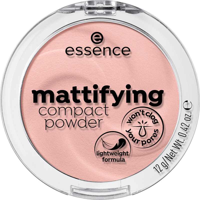 essence Poudre compacte Mattifying Light Beige 10, 12 g