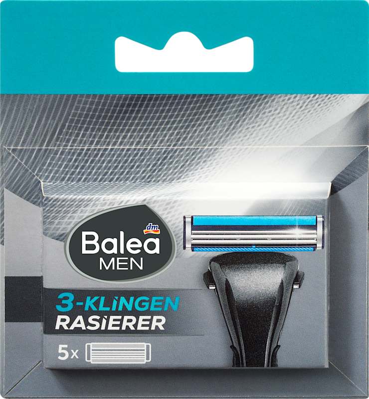 Balea MEN Lames de rasoir 3 lames 5 pièces