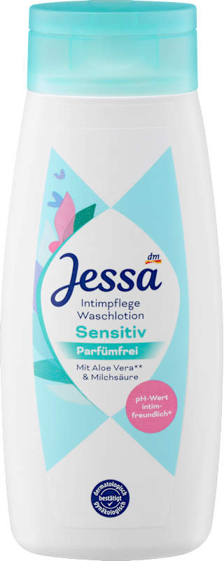 Jessa Lotion lavante intime Sensitive sans parfum 300 ml