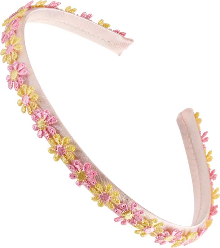 ebelin Serre-tête avec application de fleurs, 1 pc