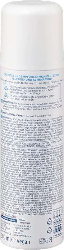 Balea MEN Mousse à raser Ultra Sensitive 300 ml
