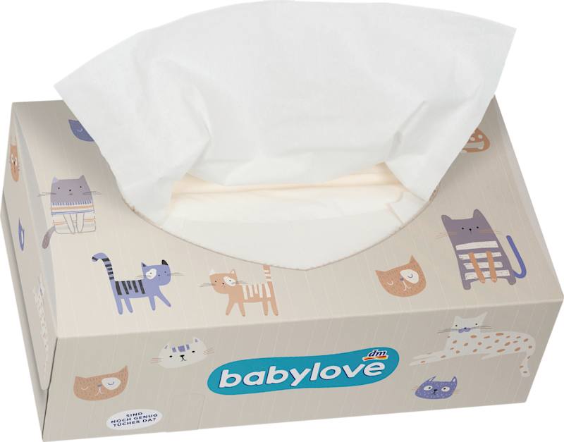 babylove Lingettes bébé sèches 3 plis 150 pièces