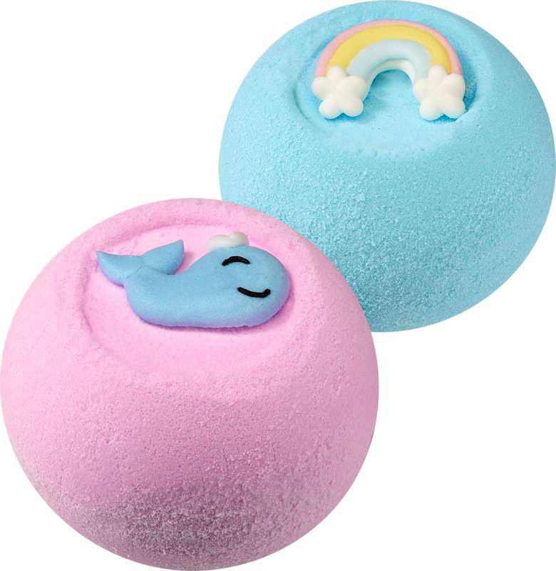Balea Bombe de bain Baleine/Arc-en-ciel 170 g