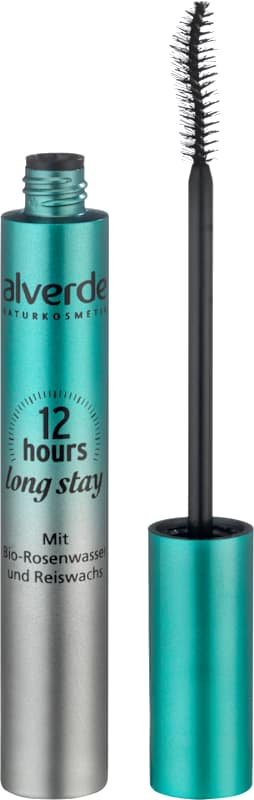 alverde NATURKOSMETIK Mascara 12 Hours Long Stay 10 Noir 9 ml
