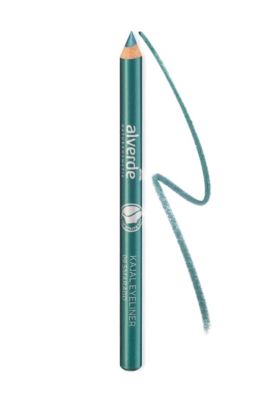 alverde NATURKOSMETIK crayon eyeliner kajal 09 Smaragd 1,1 g